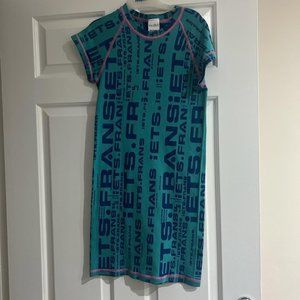 Urban Outfitters Womens Pink and Blue Dress